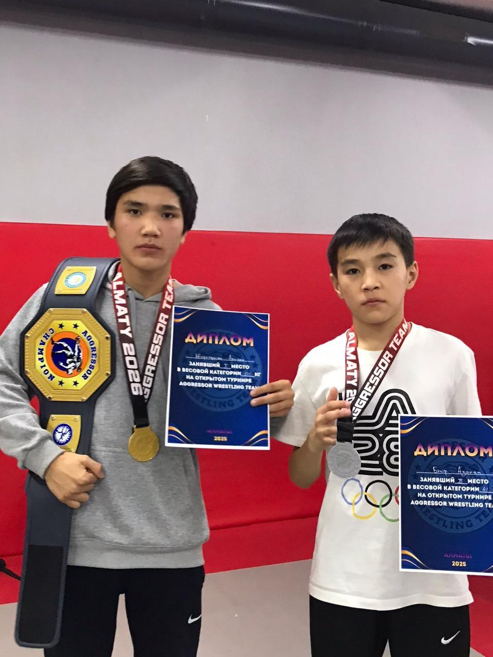 Еркін күрестен Aggressor wrestling cup республикалық турнир