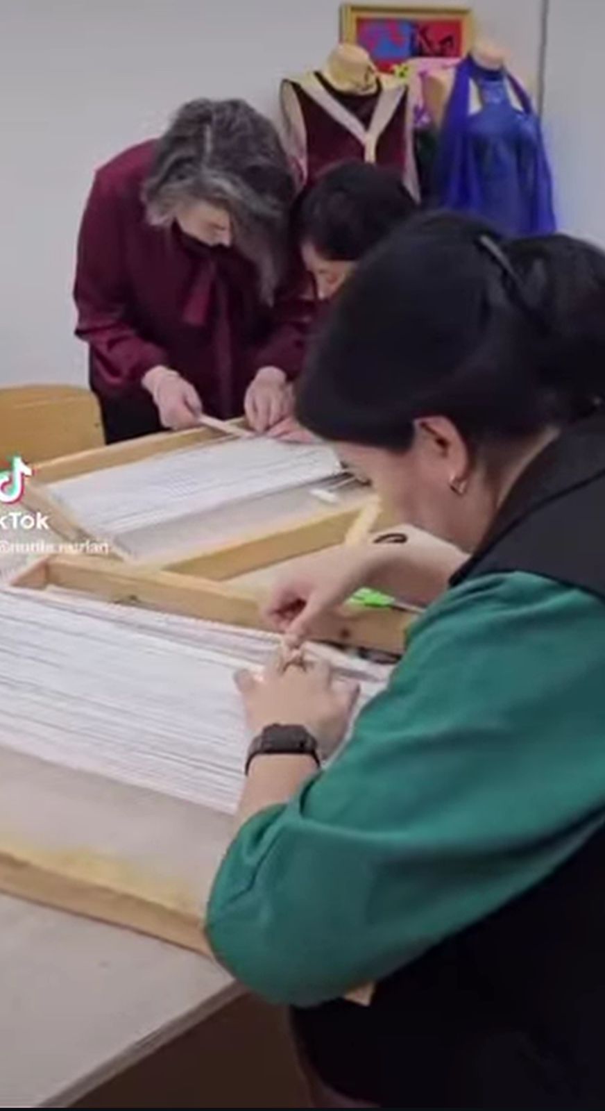 Көркем еңбек апталық ''Кілем тоқу шеберлігі''